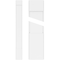 Ekena Millwork Plain PVC Pilaster w/Standard Capital & Base, 5"W x 102"H x 2"P PILP05X102SM01-2 - alternate 1